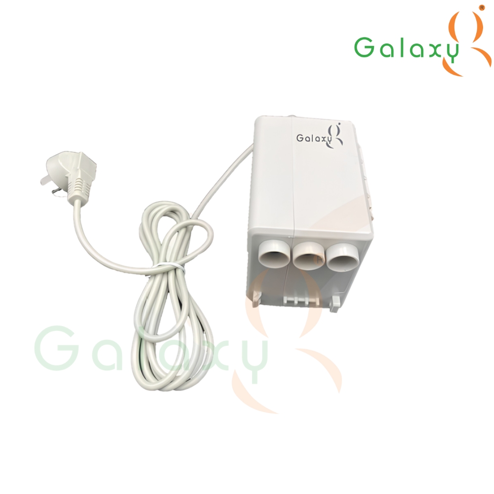 Galaxy Electric Hospital Bed Control Box with Power Adapter | 3-Motor Adjustable Medical Bed Control System | 24V DC Output | IPX6 Water Resistant | Synchronous Drive image 1