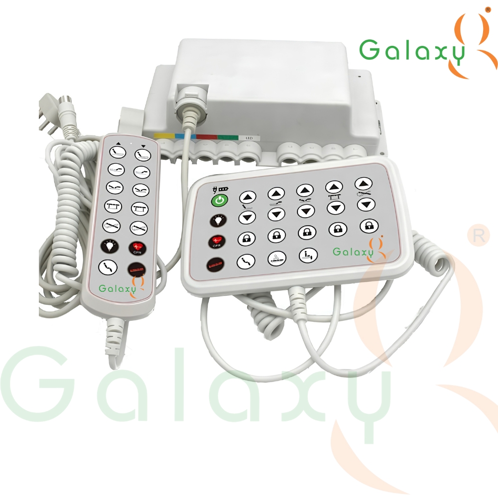 Galaxy ICU Medical Bed Wired Remote Controller Linear Actuator Control Box Nurse Panel 1-4pcs Permanent Magnet Brush Commutation image 1