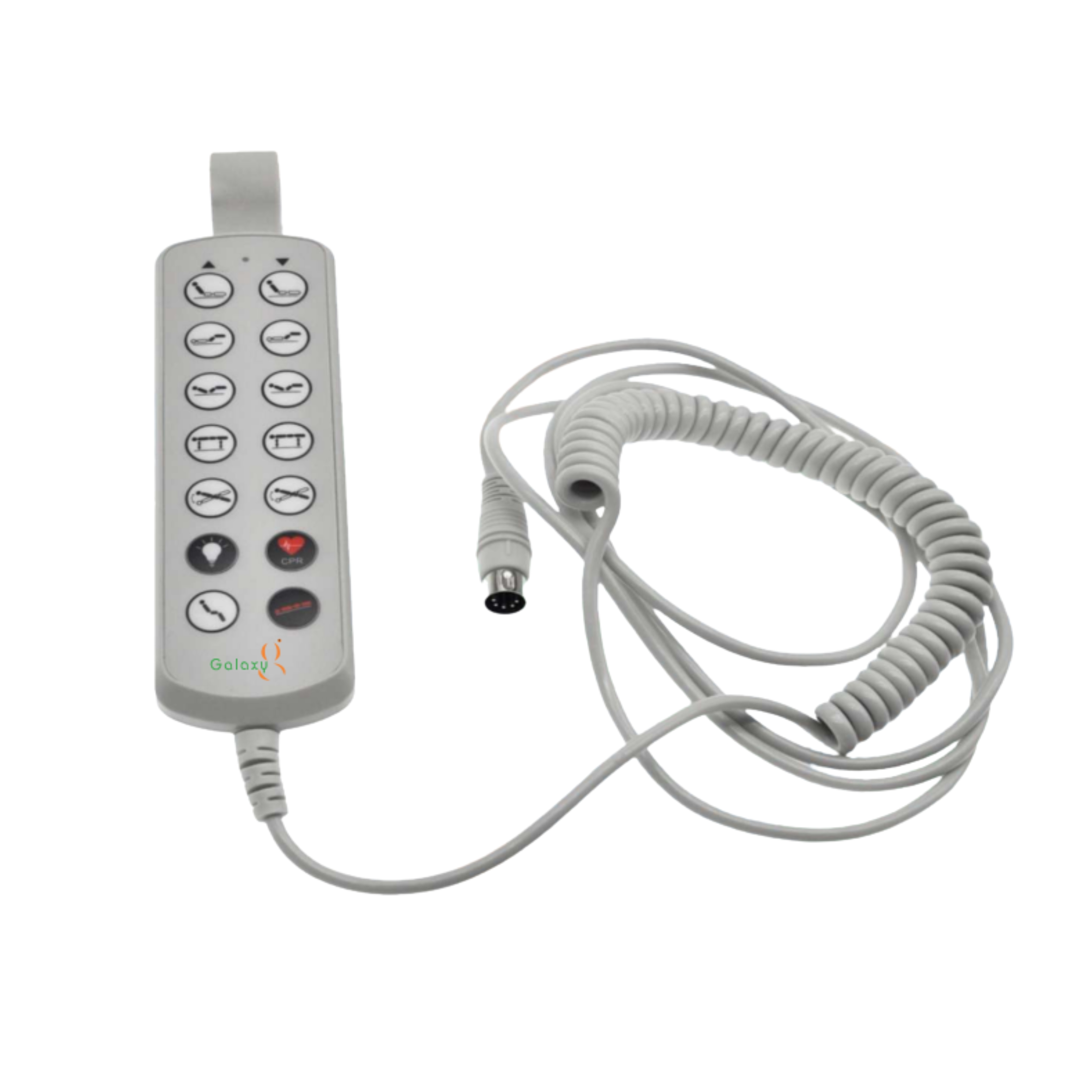 Medical Hospital Adjustable Patient ICU Bed Remote Control  Actuator Hand Control Linear for 4 Actuators with Permanent Magnet Construction image 1