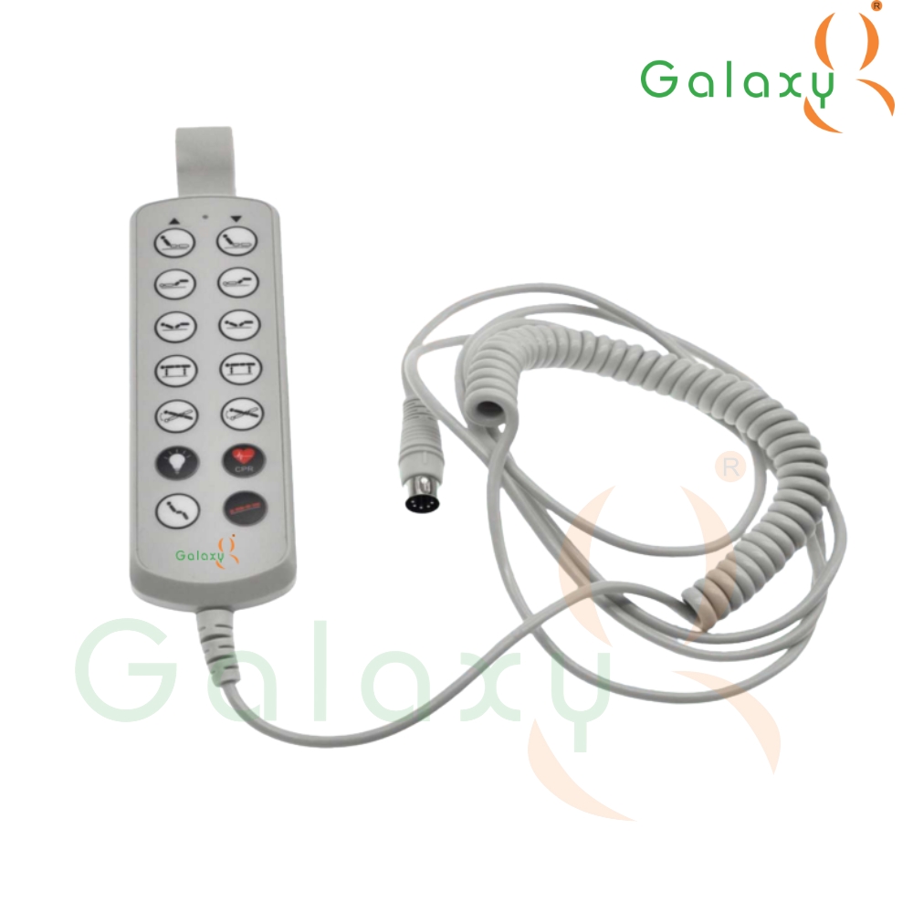 Galaxy ICU Medical Bed Wired Remote Controller Linear Actuator Control Box Nurse Panel 1-4pcs Permanent Magnet Brush Commutation image 4