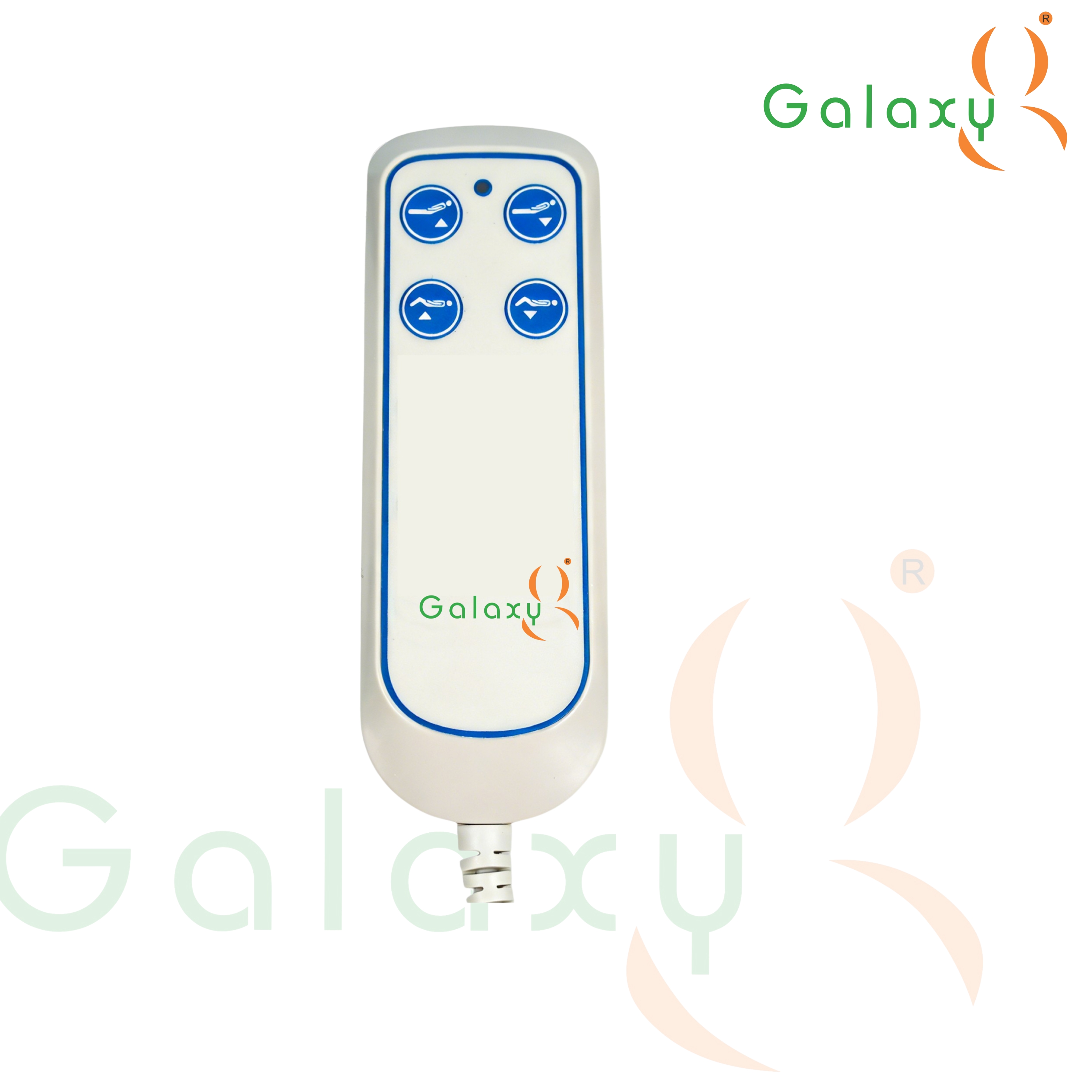 Galaxy Electric Hospital Bed Motor Kit – 2 Linear Actuator with Control Box, 4-Button Wired Remote Controller & Power Adapter for Adjustable Medical Bed image 4